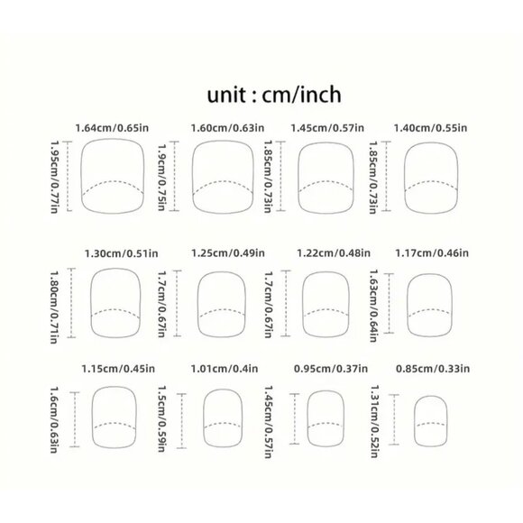 False French Fingernails and Toenails * New in PKG Pink - Picture 5 of 8